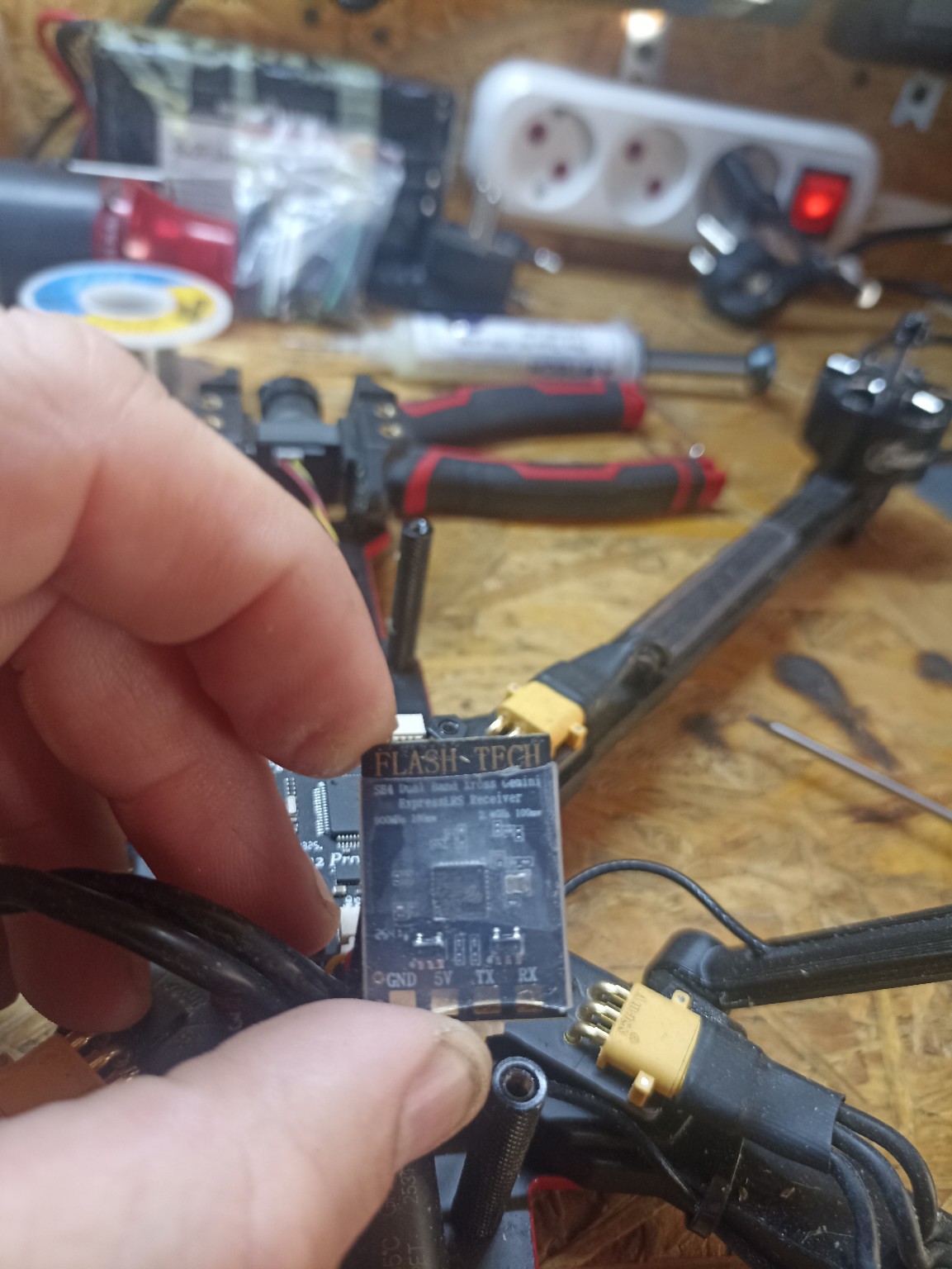 Приймач FT ELRS SE4 Dual Band Xross Gemini RX